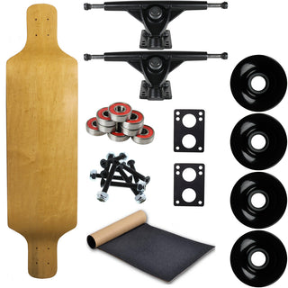 Moose Longboard Complete 9.4" x 38" Drop Down Natural