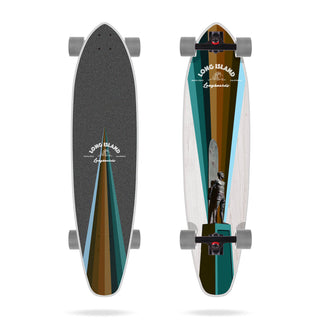 Long Island Longboards Bronze Kicktail 9.3" x 37.85"