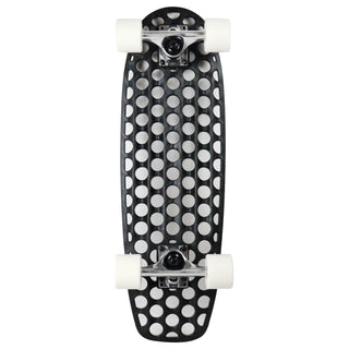 Lander Recycled Skateboard Cruiser Complete Rio 7.75" with 59mm White Wheels