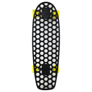 Lander Recycled Skateboard Cruiser Complete Rio 7.75" with 59mm Yellow Wheels