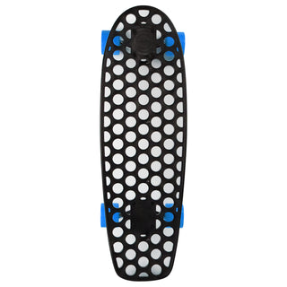 Lander Recycled Skateboard Cruiser Complete Rio 7.75" with 59mm Blue Wheels