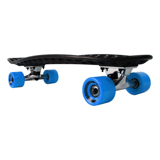 Lander Recycled Skateboard Cruiser Complete Rio 7.75" with 59mm Blue Wheels