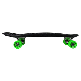 Lander Recycled Skateboard Cruiser Complete Rio 7.75" with 59mm Green Wheels