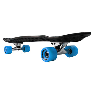 Lander Recycled Skateboard Cruiser Complete Rodeo 8.0" with 59mm Blue Wheels