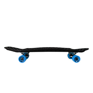 Lander Recycled Skateboard Cruiser Complete Rodeo 8.0" with 59mm Blue Wheels