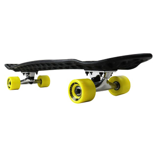 Lander Recycled Skateboard Cruiser Complete Rodeo 8.0" with 59mm Yellow Wheels