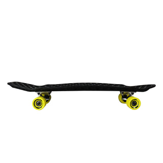 Lander Recycled Skateboard Cruiser Complete Rodeo 8.0" with 59mm Yellow Wheels