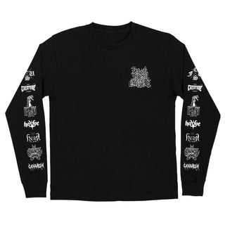 Creature Skateboard Longsleeve Shirt Resurrection XX Black