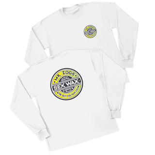 Sex Wax Long Sleeve Fade White