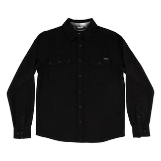 Independent Trucks Longsleeve Shirt Belmont Flannel Heather Black
