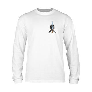 Powell Peralta Skateboards Longsleeve Shirt Skull and Sword White