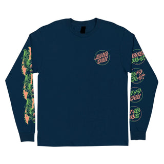 Santa Cruz Longsleeve Shirt Slasher Flip Navy
