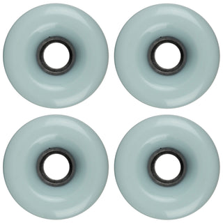 Longboard Wheels 70mm Smooth Light Blue USA Made 78A