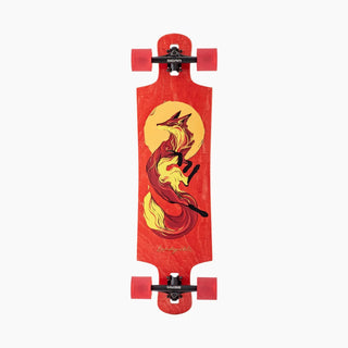 Landyachtz Longboard Drop Hammer Sun Fox Drop Through 10" x 36.5"