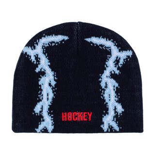 Hockey Beanie Lightning Skully Black
