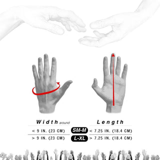 Loaded Slide Gloves Advanced Freeride V2 - S/M