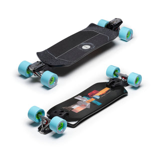 Loaded Boards Fathom Complete with Zee Brackets and Orangatang Caguamas