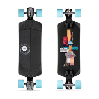 Loaded Boards Fathom Complete with Zee Brackets and Orangatang Caguamas