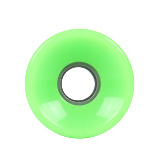 Longboard Wheels 65mm x 51mm 80A Neon Green 4-Pack