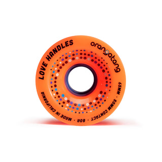 Orangatang Longboard Wheels Love Handles Orange 65mm 80A