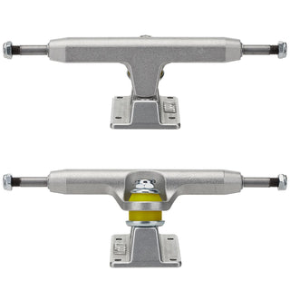 Lurpiv Skateboard Trucks Hollow Polished Silver 140 (8.1") Set of 2
