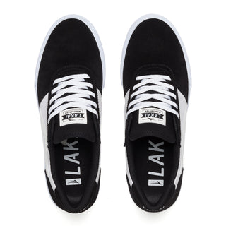 Lakai Skateboard Shoes Manchester Black/Red UV Suede