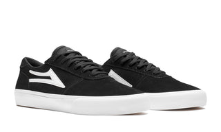 Lakai Shoes Manchester Black Suede Mens