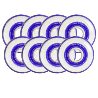 Labeda Roller Hockey Wheels - Millennium Gripper 68/72 Youth HiLo 74A Purple (8-Pack)