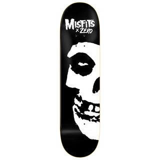 Zero Skateboard Deck Misfits Fiend Skull Left 8.25" x 31.9"