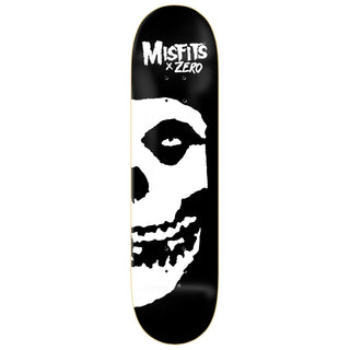 Zero Skateboard Deck Misfits Fiend Skull Right 8.25" x 31.9"