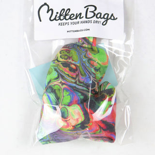 Mitten Bags Disc Golf Clay Grip Sack - Moisture Absorbing Bag - Oil Slick