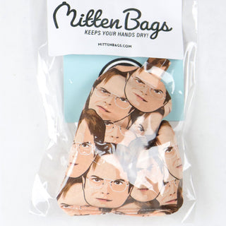 Mitten Bags Disc Golf Clay Grip Sack - Moisture Absorbing Bag - Dwight Schrute