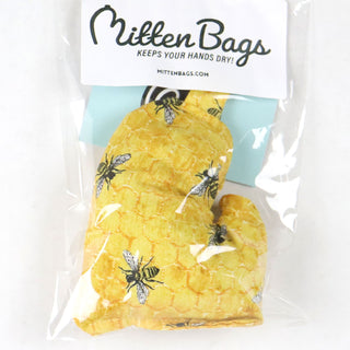 Mitten Bags Disc Golf Clay Grip Sack - Moisture Absorbing Bag - Honeycomb