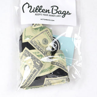 Mitten Bags Disc Golf Clay Grip Sack - Moisture Absorbing Bag - Money