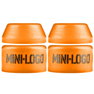 Mini LogoBushings Medium Orange 94a (for 2 trucks)