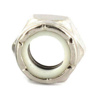 Mini Logo Skateboard Kingpin Nuts - 10-Pack - Silver