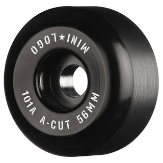 Mini Logo Skateboard Wheels 56mm A-Cut 101A Black