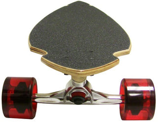 PINTAIL LONGBOARD Complete Skateboard - 180mm Trucks & 70mm Wheels