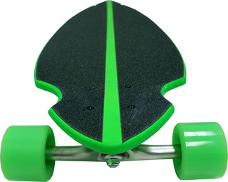 GREEN PINTAIL LONGBOARD Complete UPGRADED W/ PARIS TRUCKS & 70mm BIGFOOT Wheels