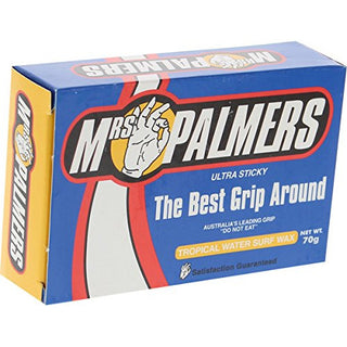 Mrs Palmers Surfboard Wax Tropical Single Bar