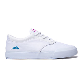 Lakai Skateboard Shoes Wilkins White Canvas