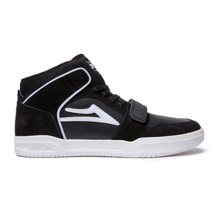 Lakai Skateboard Shoes Telford Mid Black Suede