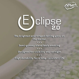 MVP Disc Golf Eclipse Glow Watt Putter 2/5/-0.5/0.5 Glow/White 175 grams