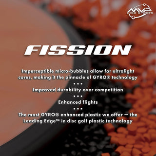 MVP Disc Golf Fission Octane Distance Driver 13/5/-1.5/2 Powder Blue 172 grams
