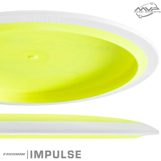 MVP Disc Golf Fission Impulse Profile and Side View