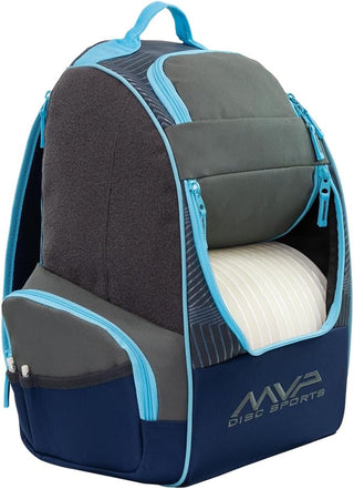 MVP Discs Disc Golf Backpack Bag - Shuttle Backpack - Holds 18-24 Discs