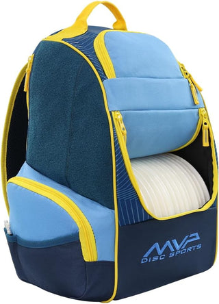 MVP Discs Disc Golf Backpack Bag - Shuttle Backpack - Holds 18-24 Discs