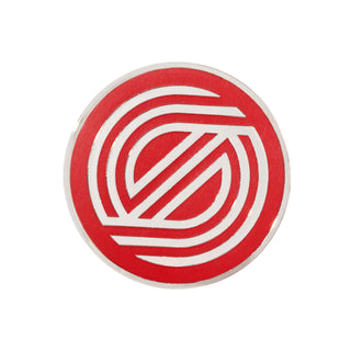 Axiom Disc Golf Enamel Pin Simon Lizotte Simonline Pin Icon Red