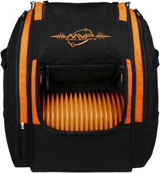 MVP Discs Disc Golf Backpack Bag - Voyager Lite Backpack Orange