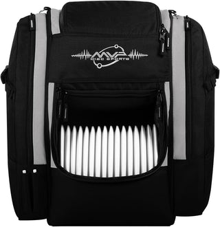 MVP Discs Disc Golf Backpack Bag - Voyager Lite Backpack - Holds 20-22 Discs